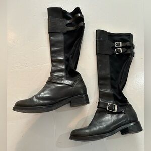 COLE HAAN Black Tall BOOTS 6.5B